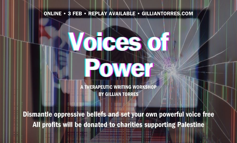 Voices of Power therapeutic writing workshop